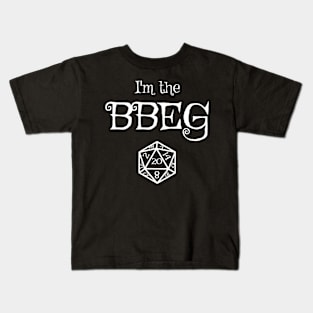 I'm the BBEG - D20 Series Kids T-Shirt